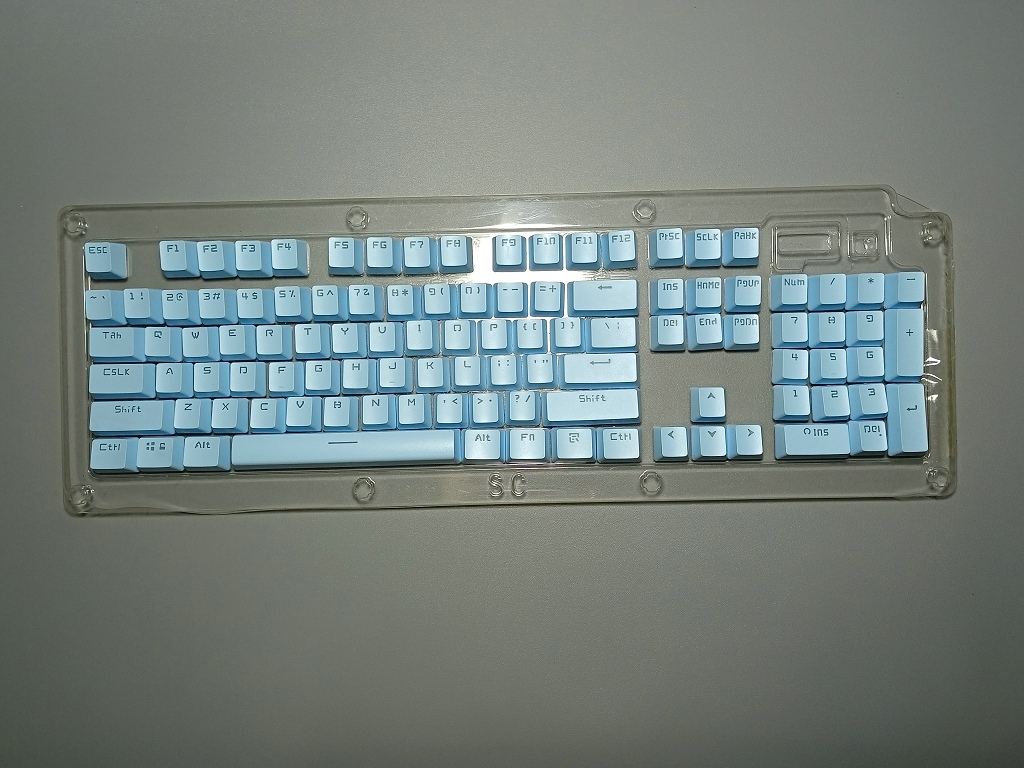 Gaming Keyboard Corsair - Corsair PBT Transparent Keycap for K70