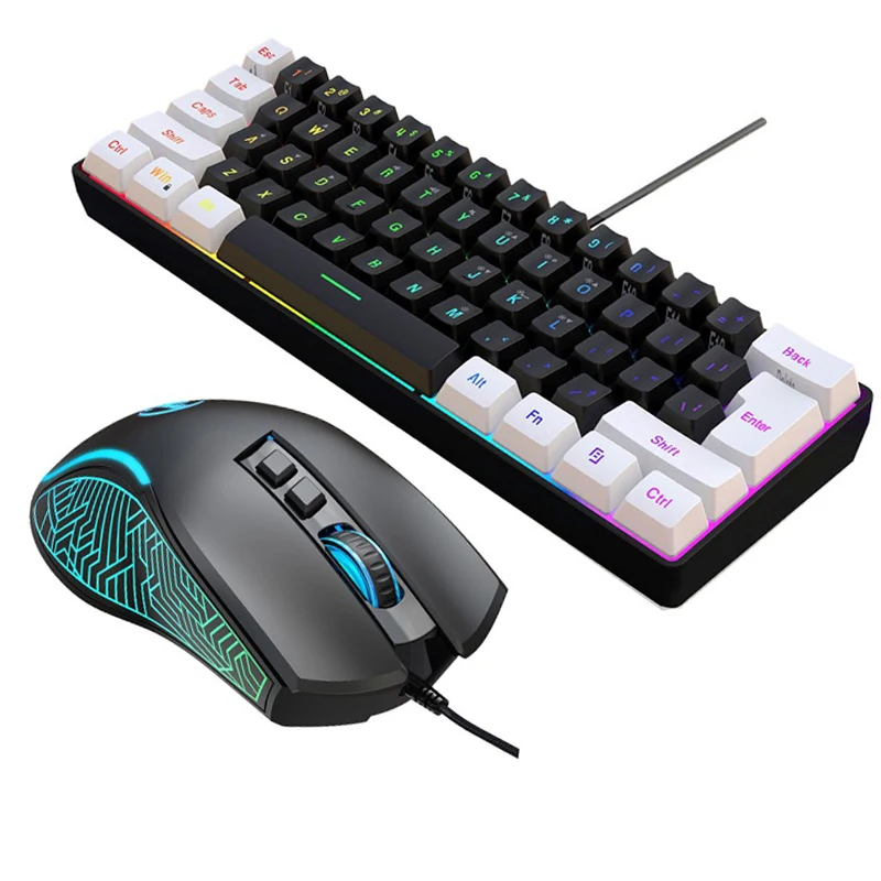 Keyboard and Mouse 60% Compute - đánh giá và giá Gaming Keyboard And Mouse Combo