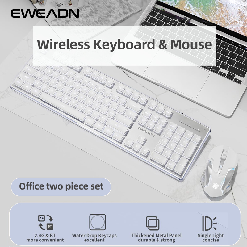 EWEADN V3 wireless Silent Offi - đánh giá và giá Gaming Keyboard Bundle