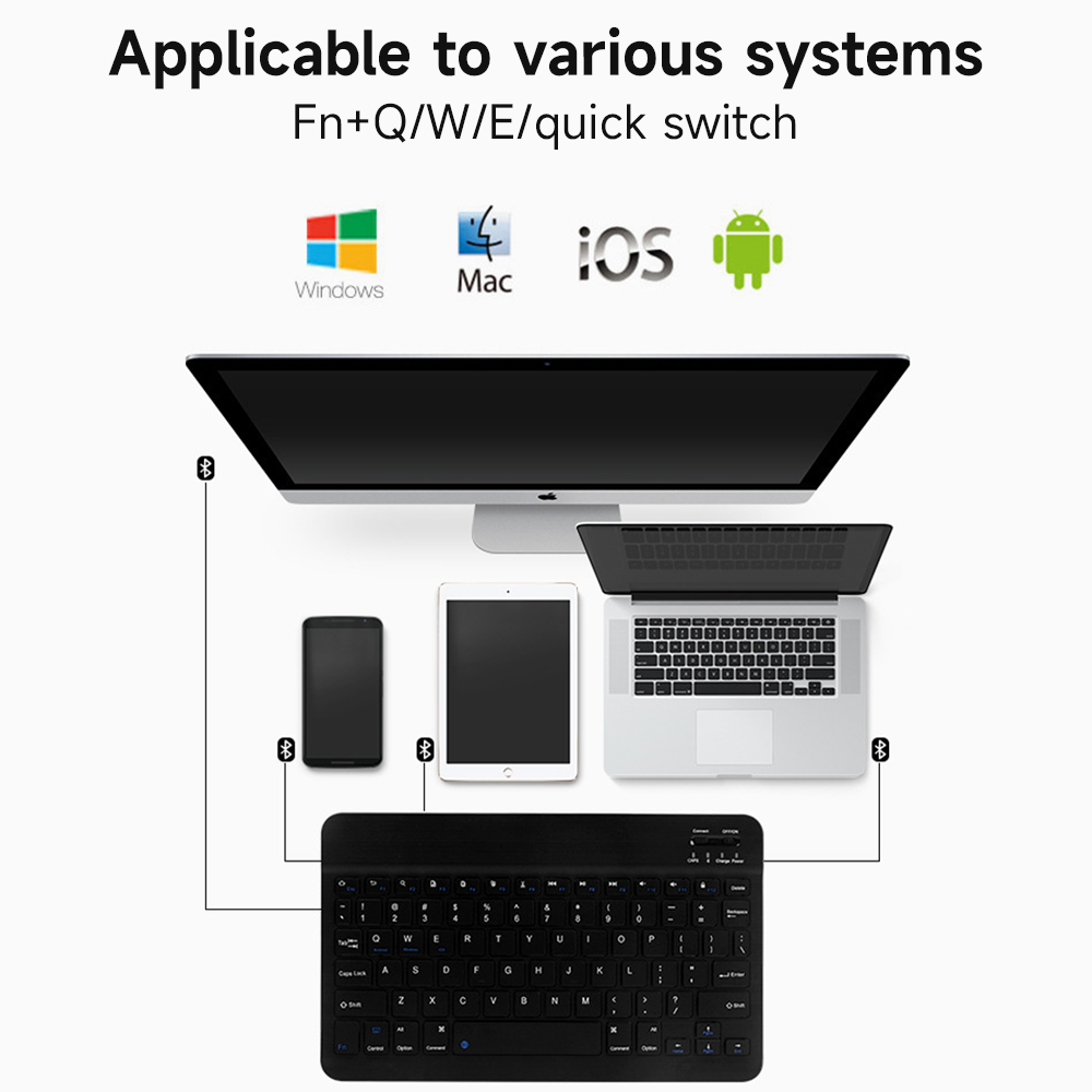 Bluetooth Keyboard for IOS And - đánh giá và giá Gaming Keyboard Wireless