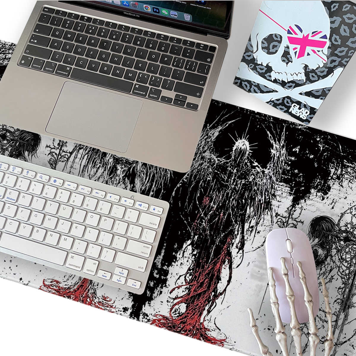 Dark Angel Art Design Large Si - đánh giá và giá Gaming Keyboard And Mouse
