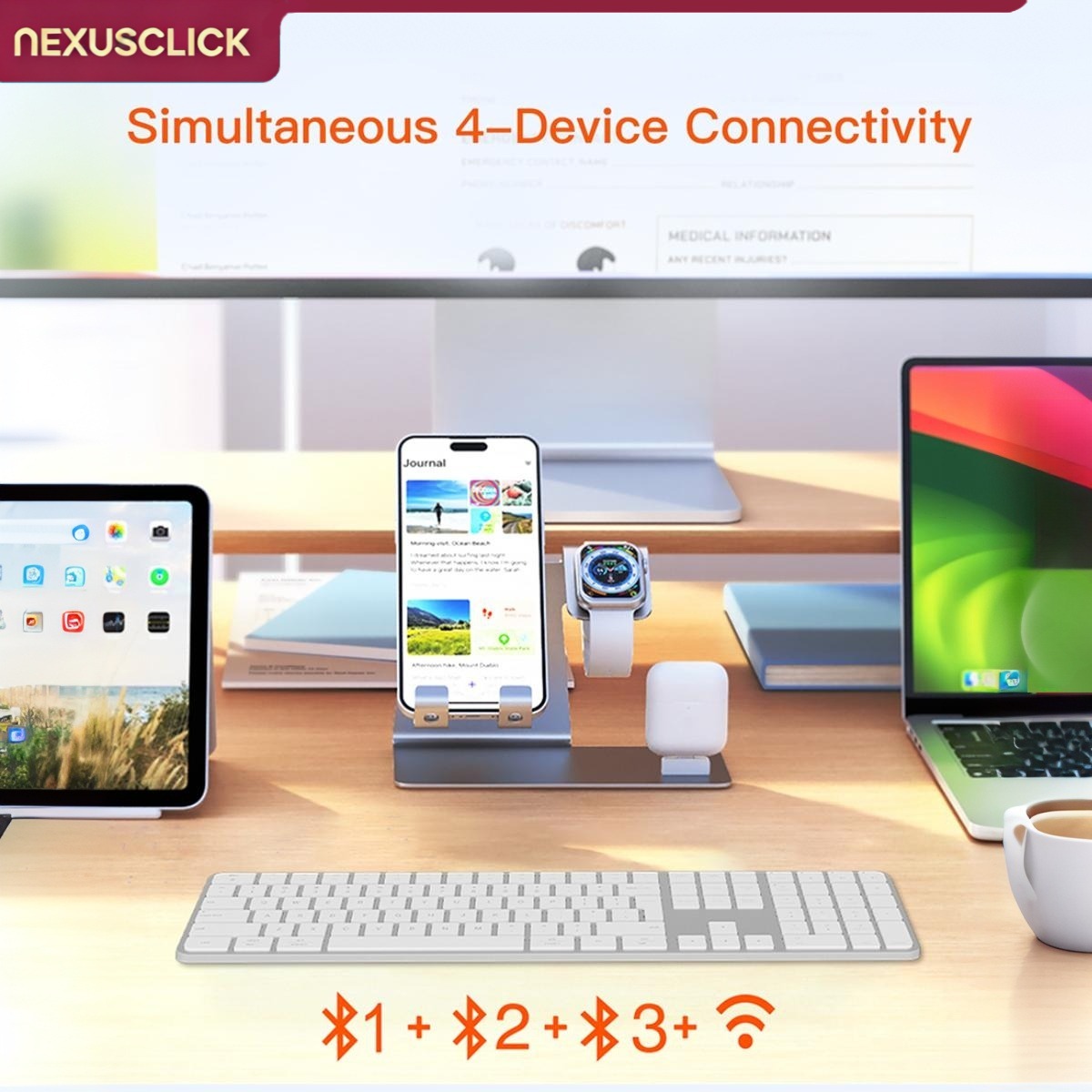 NexusClick 109 Keys Slim Dual  - đánh giá và giá Keyboard Gaming Mac