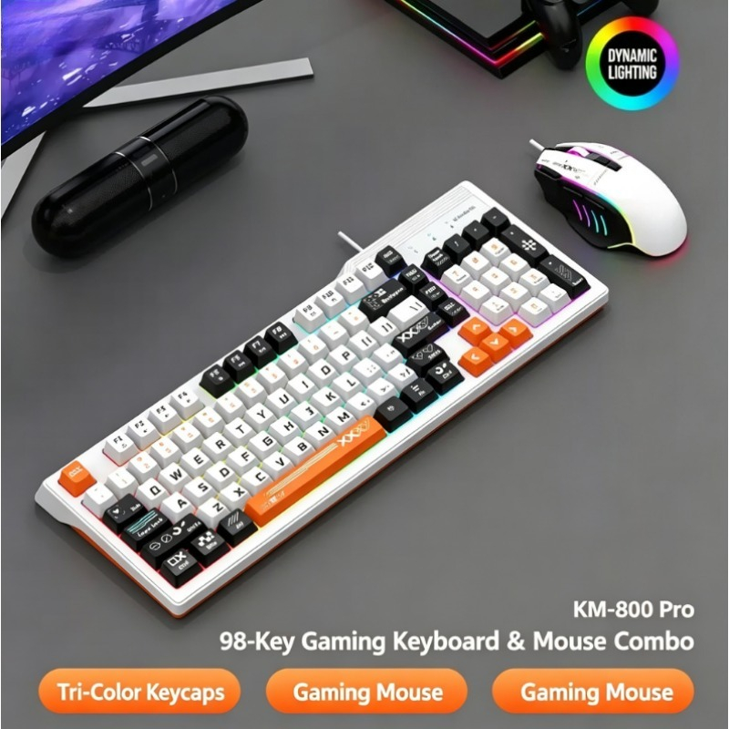 K8pro 3 In 1 Gaming Combo Wire - đánh giá và giá Gaming Keyboard And Mouse Combo