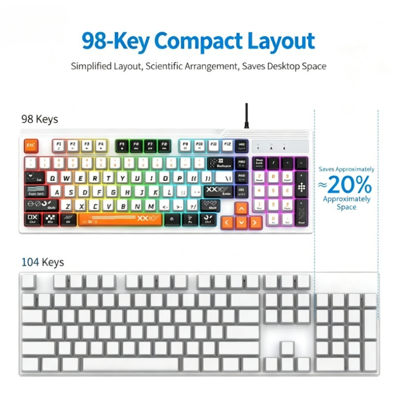 K8pro 3 In 1 Gaming Combo Wire - đánh giá và giá Gaming Keyboard And Mouse Combo