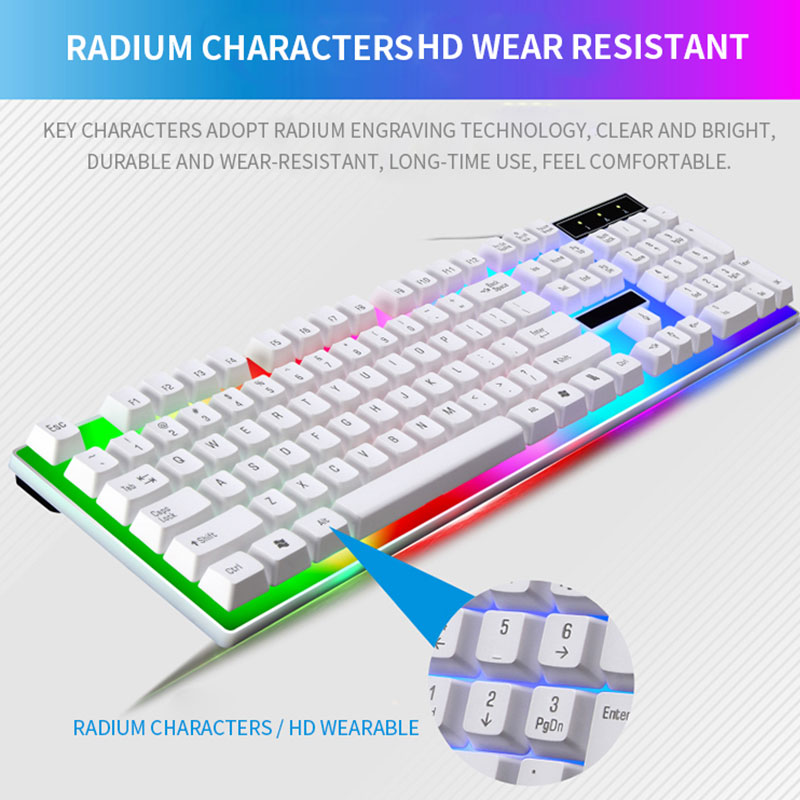 RGB Gaming Keyboard Gamer Keyb - đánh giá và giá Gaming Keyboard Bundle