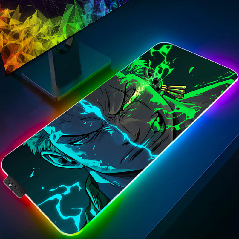 ONE PIECE Zoro Mouse Pad RGB G - đánh giá và giá Gaming Keyboard Brands