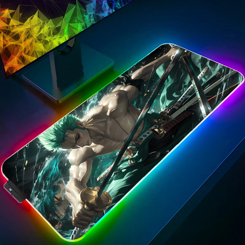 ONE PIECE Zoro Mouse Pad RGB G - đánh giá và giá Gaming Keyboard Brands