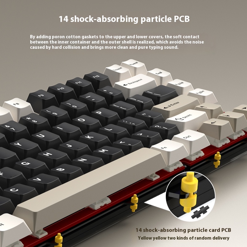 Wireless Bluetooth RAINY75 Cus - đánh giá và giá Gaming Keyboard Wireless