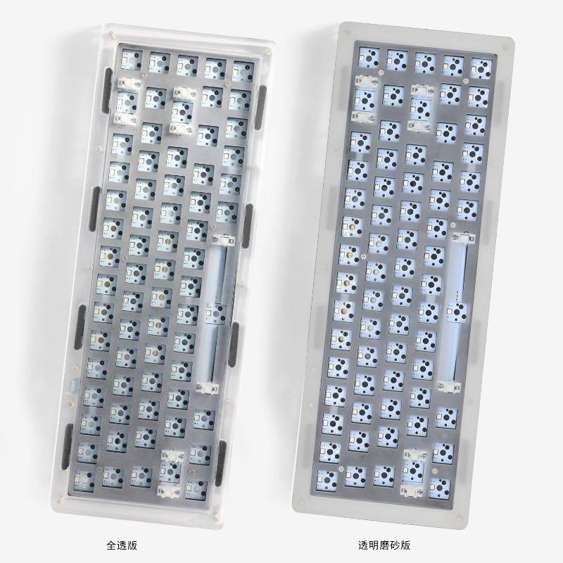 Acr 68Pro Acrylic Transparent  - đánh giá và giá Gaming Keyboard Bundle