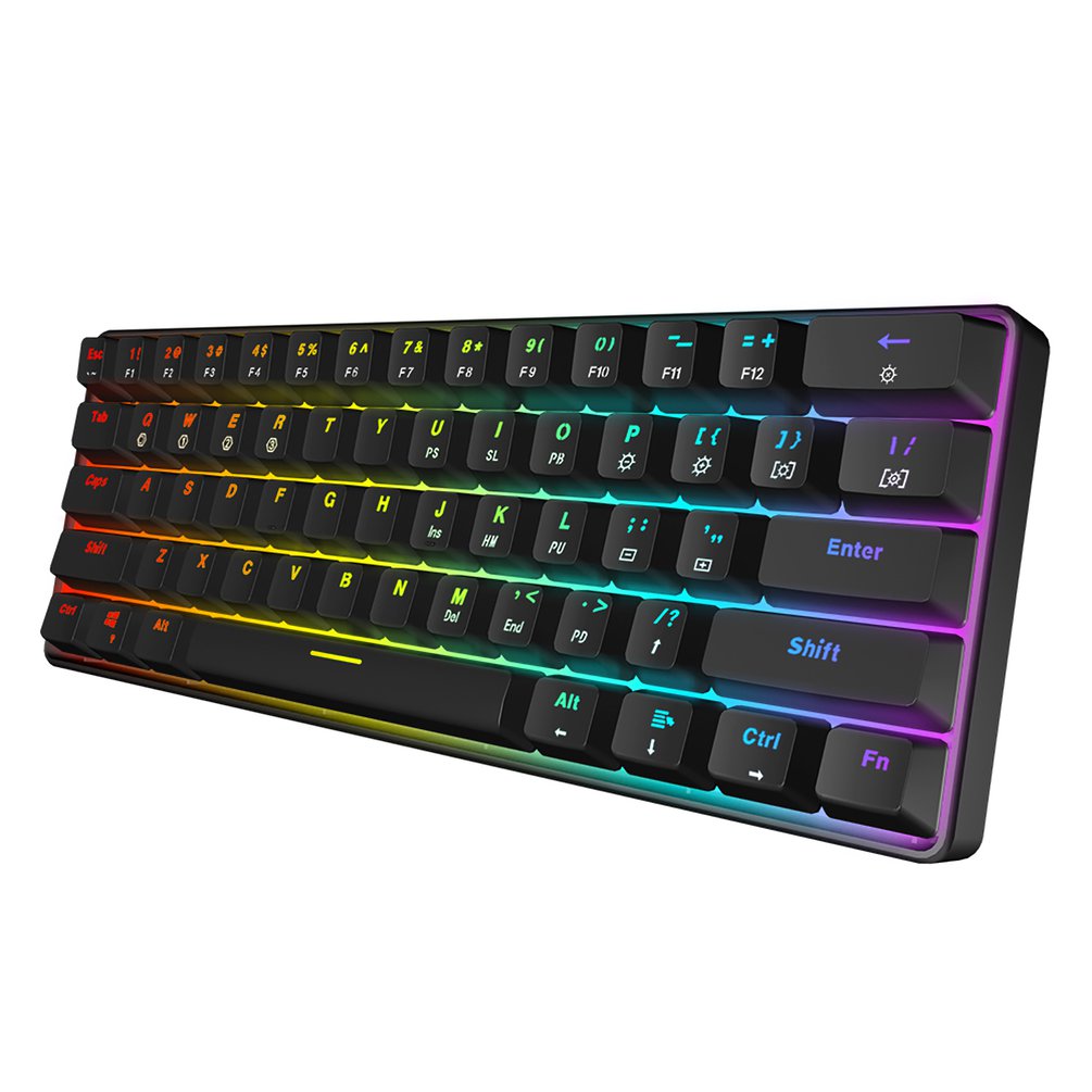 SKYLOONG GK61 Mini Xách Tay 60 - đánh giá và giá Gaming Keyboard Bundle