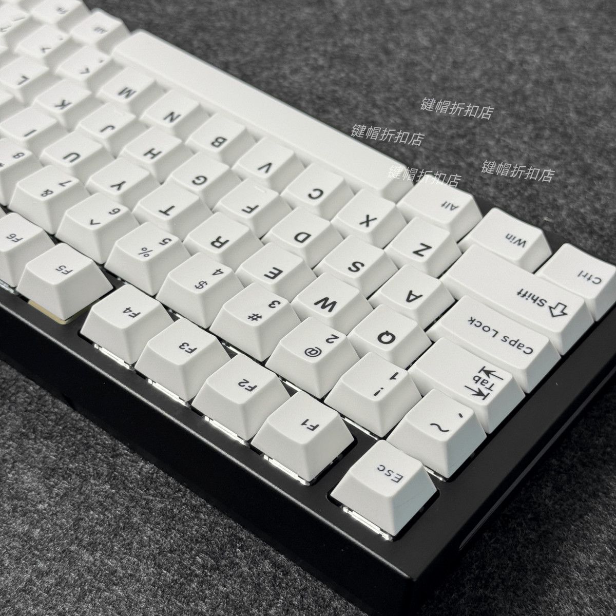 Minimalist Pure White Keycaps  - đánh giá và giá Gaming Keyboard Bundle