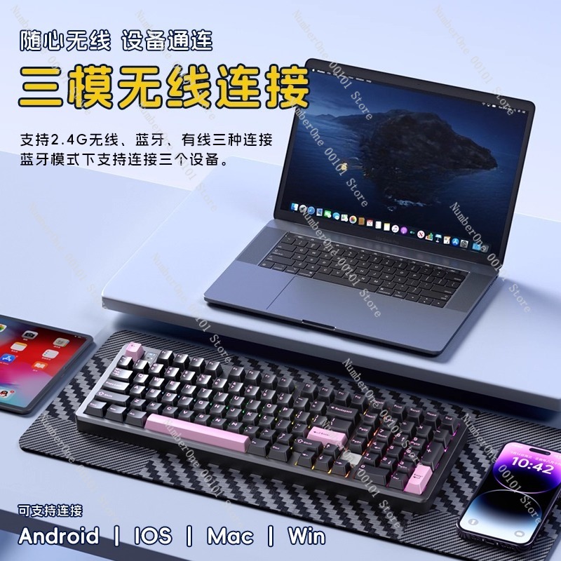 Aluminum Alloy Mechanical Keyb - đánh giá và giá Gaming Keyboard Wireless
