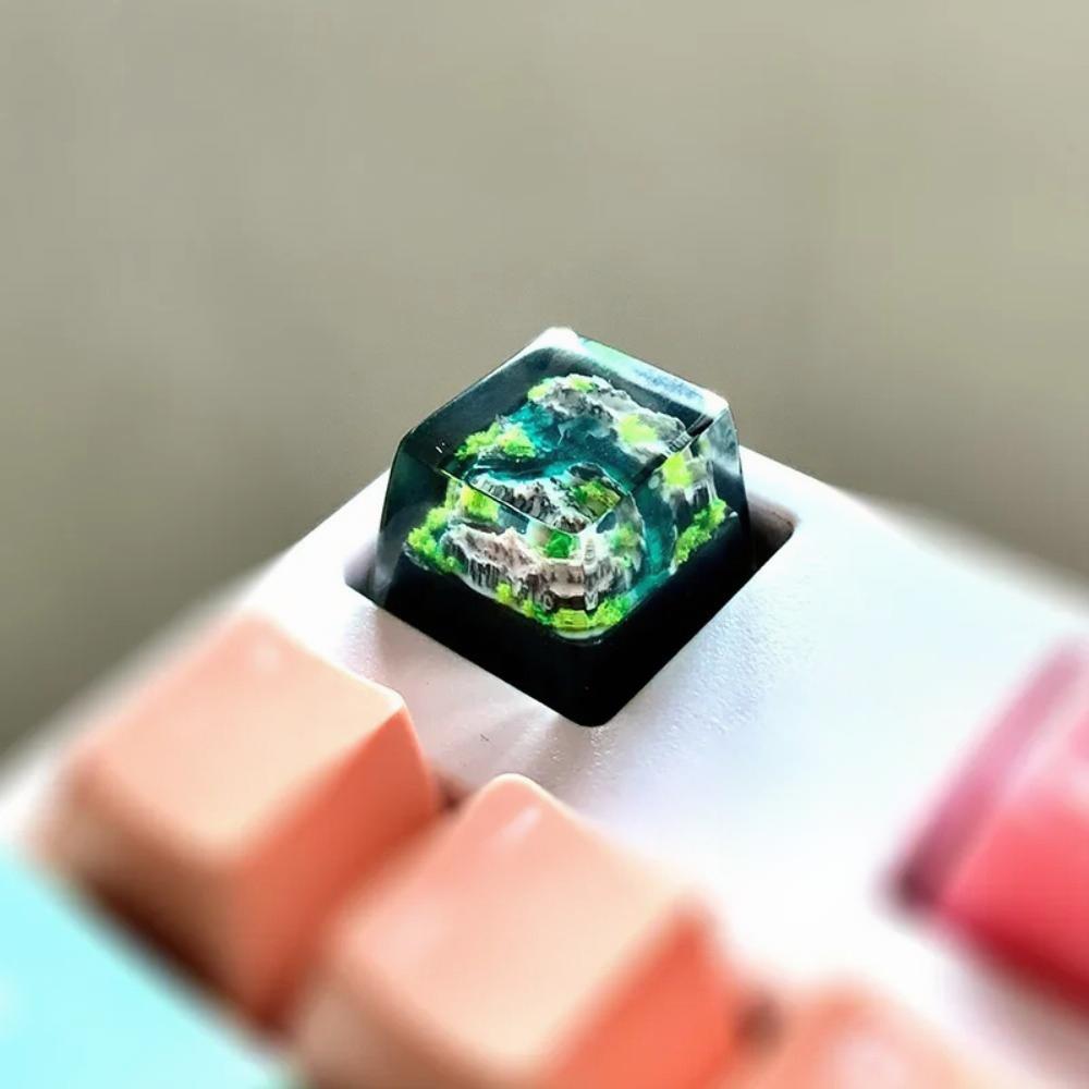 Mountain and Sea Keycaps Artis - đánh giá và giá Gaming Keyboard No Rgb