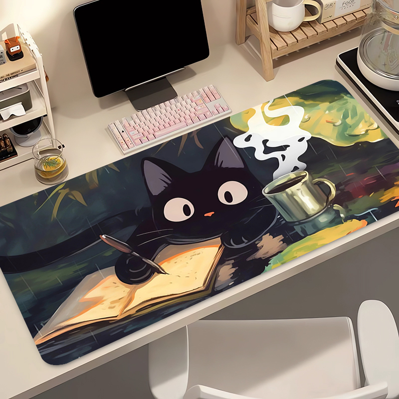 Kawaii Black Cat Silicone Soft - đánh giá và giá Gaming Keyboard And Mouse