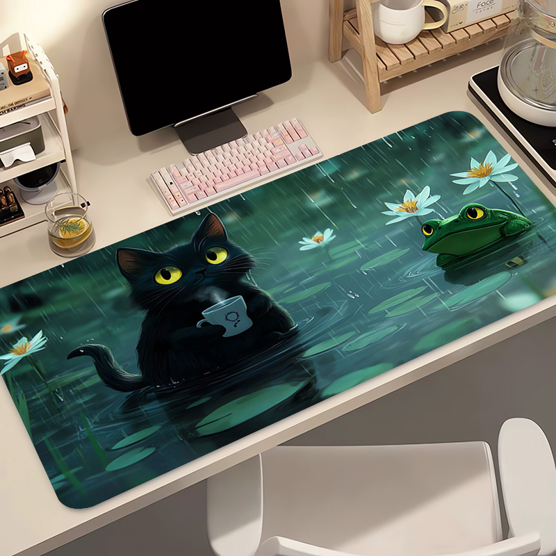 Kawaii Black Cat Silicone Soft - đánh giá và giá Gaming Keyboard And Mouse
