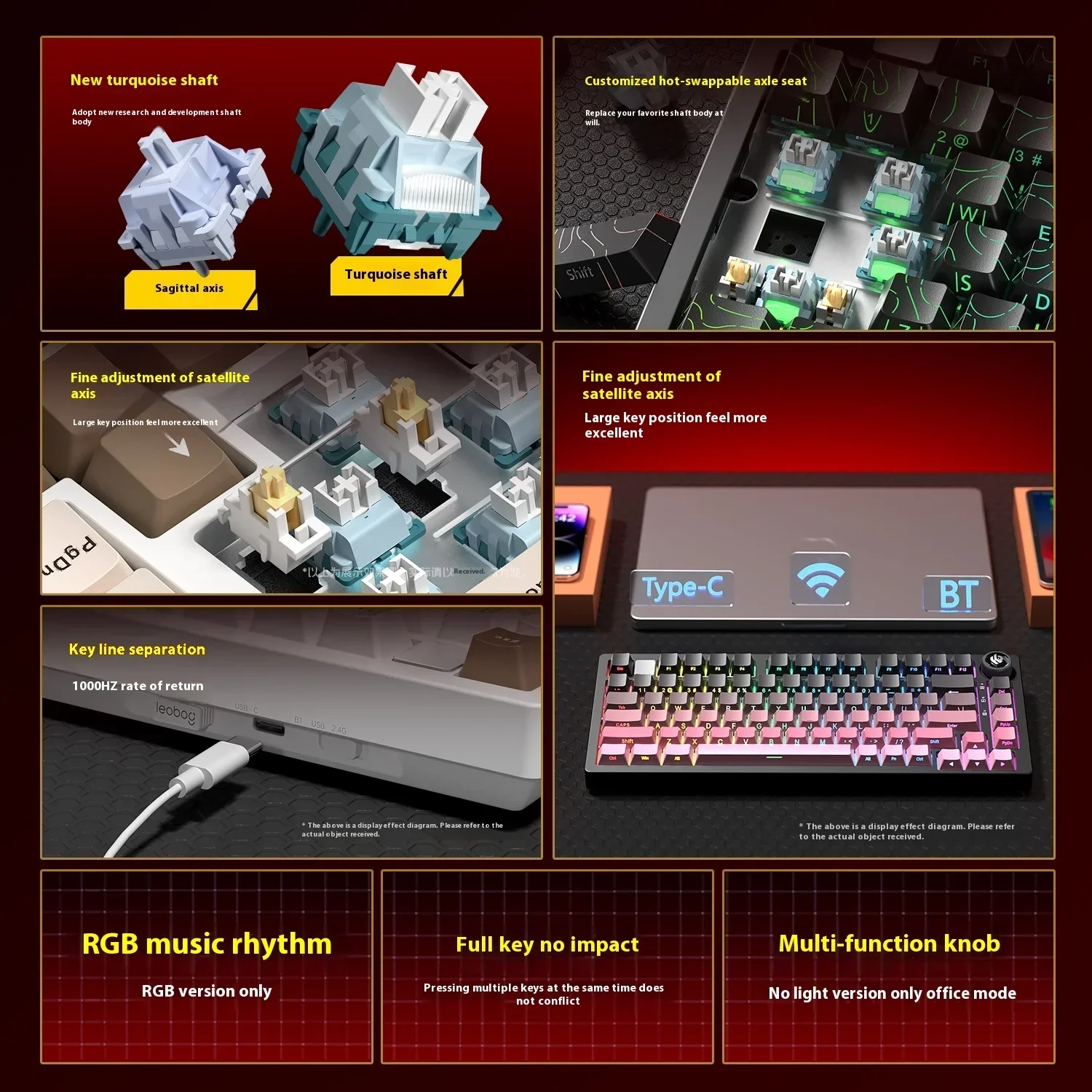 Leobog Hi75C Hi75 Hi75C Pro Al - đánh giá và giá Gaming Keyboard Number Pad