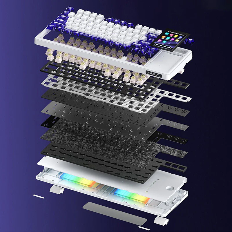 AULA L99 Gaming Mechanical Key - đánh giá và giá Gaming Keyboard Wireless