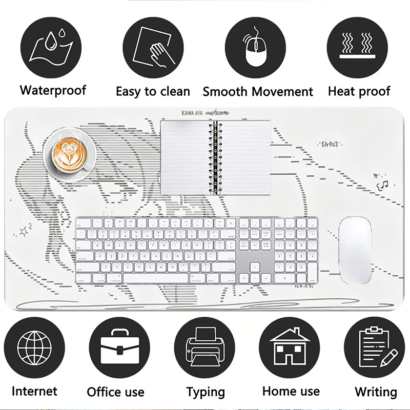 1Pcs Leather Mouse Pad Anime A - đánh giá và giá Gaming Keyboard And Mouse